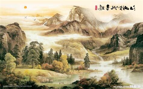 山水土 字